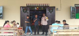 Kapolsek Bangkinang Barat Lakukan Cooling System di Gereja Nias BNKP Delamawati Salo